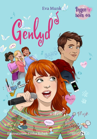 Genlyd – omslag til lydbogen af Eva Munk