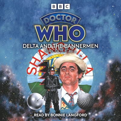 Doctor Who: Delta and the Bannermen – omslag til lydbogen af Malcolm Kohll