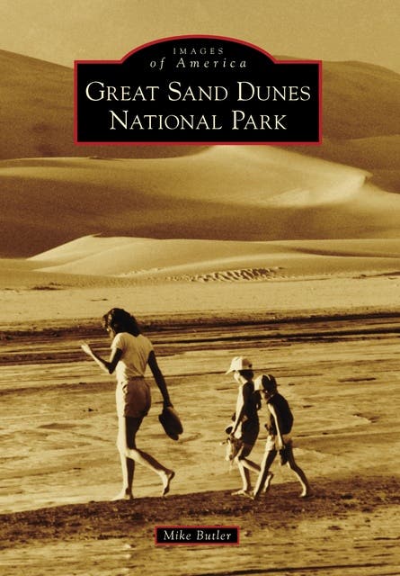 Great Sand Dunes National Park – omslag til lydbogen af Mike Butler