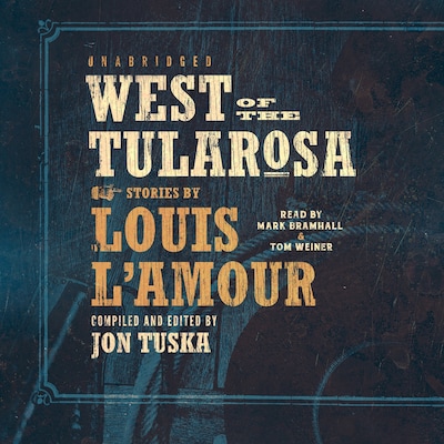 West of the Tularosa – omslag til lydbogen af Louis L’Amour