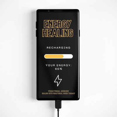 Energy Healing (Update 2022): Sound Healing With Vibrational Sound Therapy – omslag van het luisterboek van Sound Healing Foundation