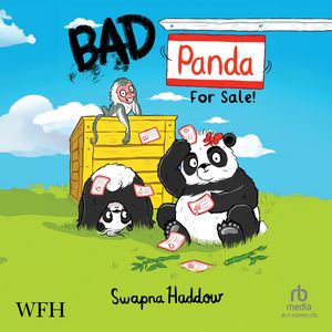 Bad Panda: For Sale – okładka audiobooka, autor Swapna Haddow