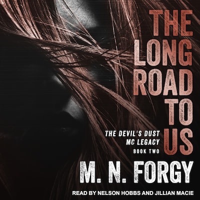 The Long Road to Us – omslag til lydbogen af M. N. Forgy