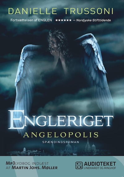 Engleriget - Angelopolis – omslag til lydbogen af Danielle Trussoni