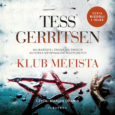 Klub mefista – okładka audiobooka, autor Tess Gerritsen