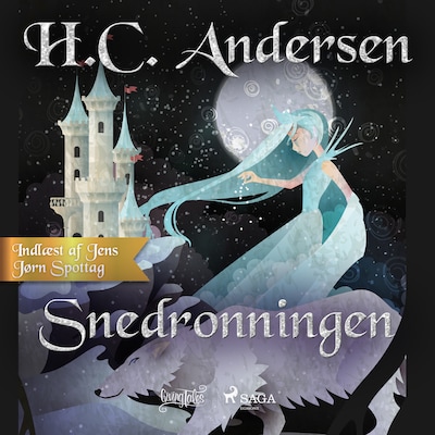 Snedronningen – omslag til lydbogen af H. C. Andersen