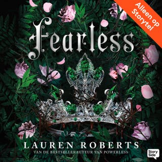 Fearless - NL editie – omslag van het luisterboek van Lauren Roberts