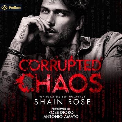 Corrupted Chaos – omslag til lydbogen af Shain Rose