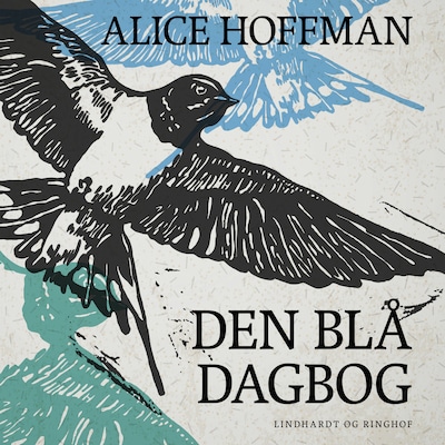 Den blå dagbog – omslag til lydbogen af Alice Hoffman