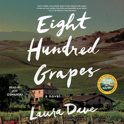 Eight Hundred Grapes – okładka audiobooka, autor Laura Dave