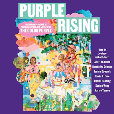 Purple Rising – omslag til lydbogen af Lise Funderburg