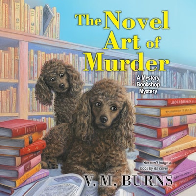 The Novel Art of Murder – omslag til lydbogen af V.M. Burns