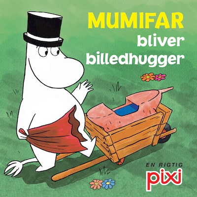 Mumifar bliver billedhugger – omslag til lydbogen af Tove Jansson