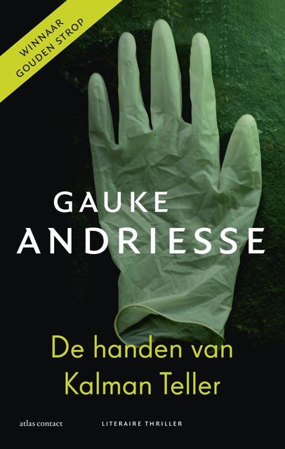 De handen van Kalman Teller – omslag van het luisterboek van Gauke Andriesse