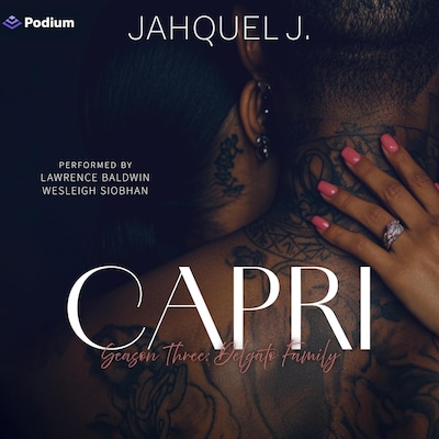 Capri – omslag til lydbogen af Jahquel J.