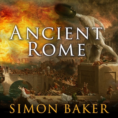 Ancient Rome – omslag til lydbogen af Simon Baker