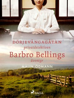 Dörjevångagåtan: privatdetektiven Barbro Bellings äventyr – omslag till ljudboken av Malin Ödmann