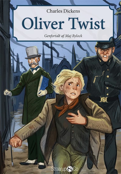 Oliver Twist – omslag til lydbogen af Maj Bylock, Charles Dickens