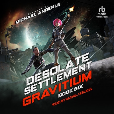 Desolate Settlement – omslag til lydbogen af Michael Anderle