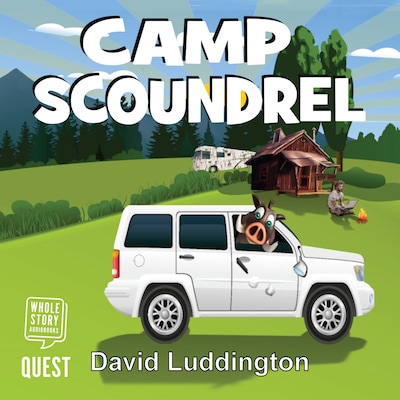 Camp Scoundrel – omslag til lydbogen af David Luddington