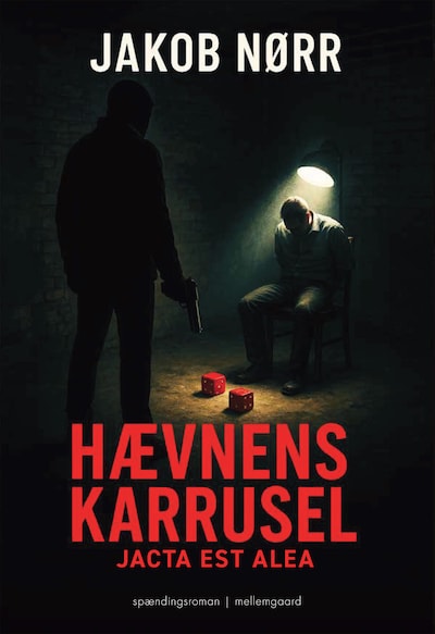 HÆVNENS KARRUSEL – omslag til lydbogen af Jakob Nørr