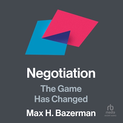 Negotiation – omslag til lydbogen af Max H. Bazerman