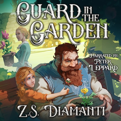 Guard in the Garden – omslag til lydbogen af Z.S. Diamanti