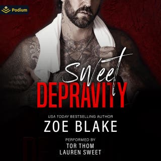 Sweet Depravity: Ruthless Obsession, Book 2 – omslag till ljudboken av Zoe Blake