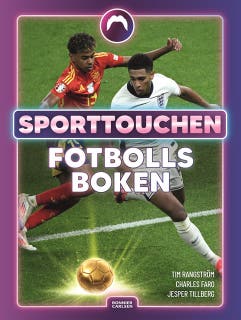 Sporttouchen - fotbollsboken – omslag till ljudboken av Charles Faro,Jesper Tillberg,TIm Rangström