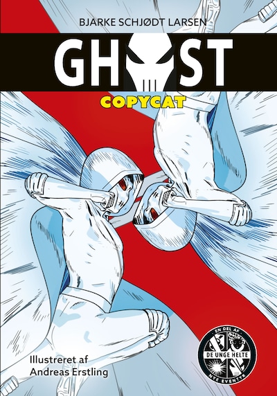 GHOST 8: Copycat – omslag til lydbogen af Bjarke Schjødt Larsen