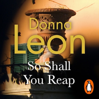So Shall You Reap – omslag til lydbogen af Donna Leon