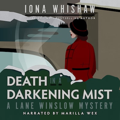 Death in a Darkening Mist – omslag til lydbogen af Iona Whishaw