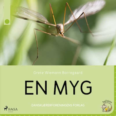 En myg – omslag til lydbogen af Grete Wiemann Borregaard