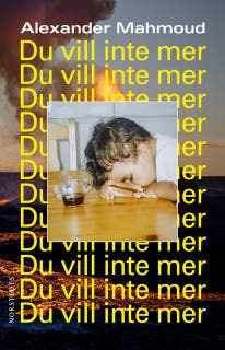 Du vill inte mer – omslag till ljudboken av Alexander Mahmoud