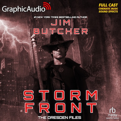 Storm Front [Dramatized Adaptation] – omslag til lydbogen af Jim Butcher