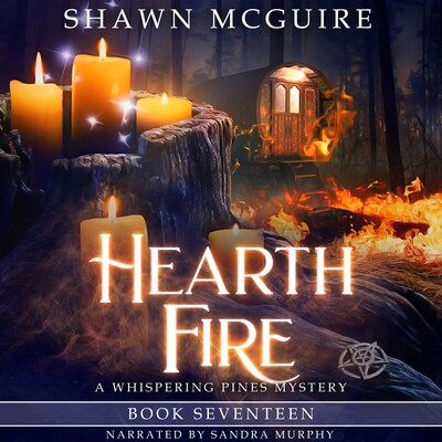 Hearth Fire – omslag til lydbogen af Shawn McGuire