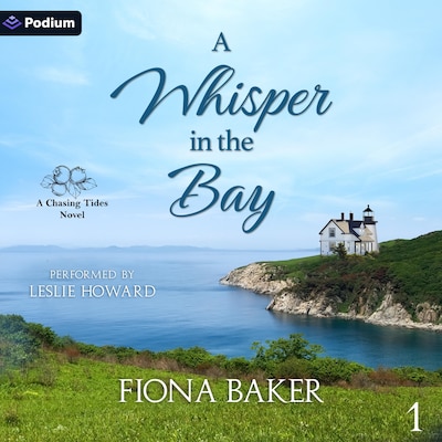 A Whisper in the Bay – omslag til lydbogen af Fiona Baker