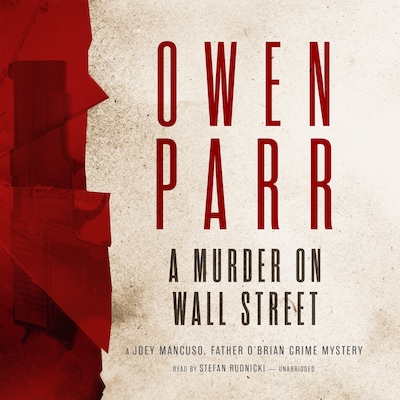 A Murder on Wall Street – omslag til lydbogen af Owen Parr