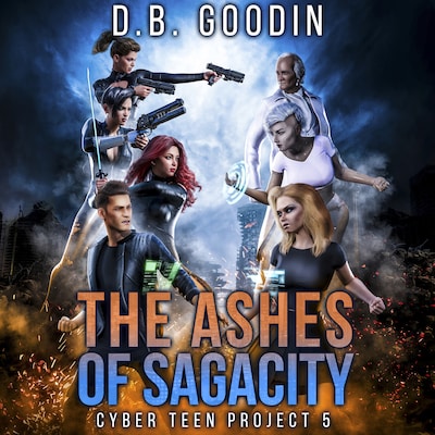 The Ashes of Sagacity – omslag til lydbogen af D. B. Goodin
