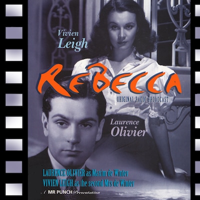 Rebecca – omslag til lydbogen af Mr Punch Audiobooks
