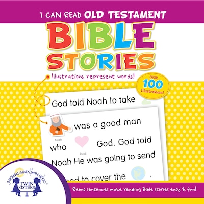 I Can Read Old Testament Bible Stories – omslag til lydbogen af Kim Mitzo Thompson, Karen Mitzo Hilderbrand