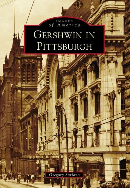 Gershwin in Pittsburgh – omslag til lydbogen af Gregory Suriano