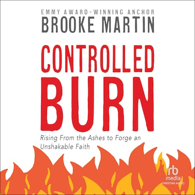 Controlled Burn – omslag til lydbogen af Brooke Martin