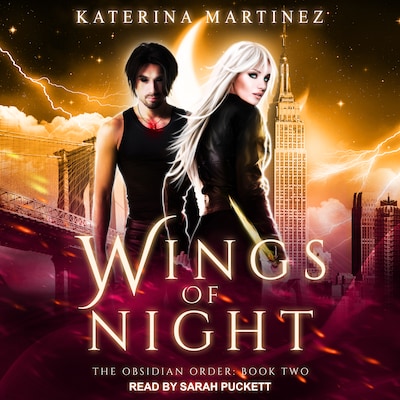 Wings of Night – omslag til lydbogen af Katerina Martinez