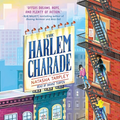 The Harlem Charade (Unabridged) – omslag til lydbogen af Natasha Tarpley