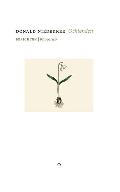 Ochtenden – omslag van het luisterboek van Donald Niedekker
