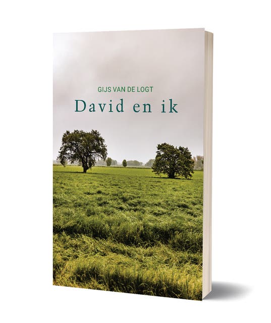 David en ik – omslag van het luisterboek van Gijs van de Logt