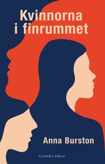 Kvinnorna i finrummet – omslag till ljudboken av Anna Burston
