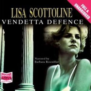 The Vendetta Defence – okładka audiobooka, autor Lisa Scottoline