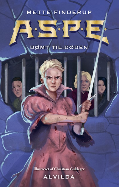 A.S.P.E. 9: Dømt til døden – omslag til lydbogen af Mette Finderup